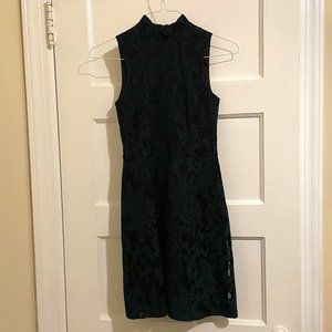 H&M Holiday Embroidered Dress